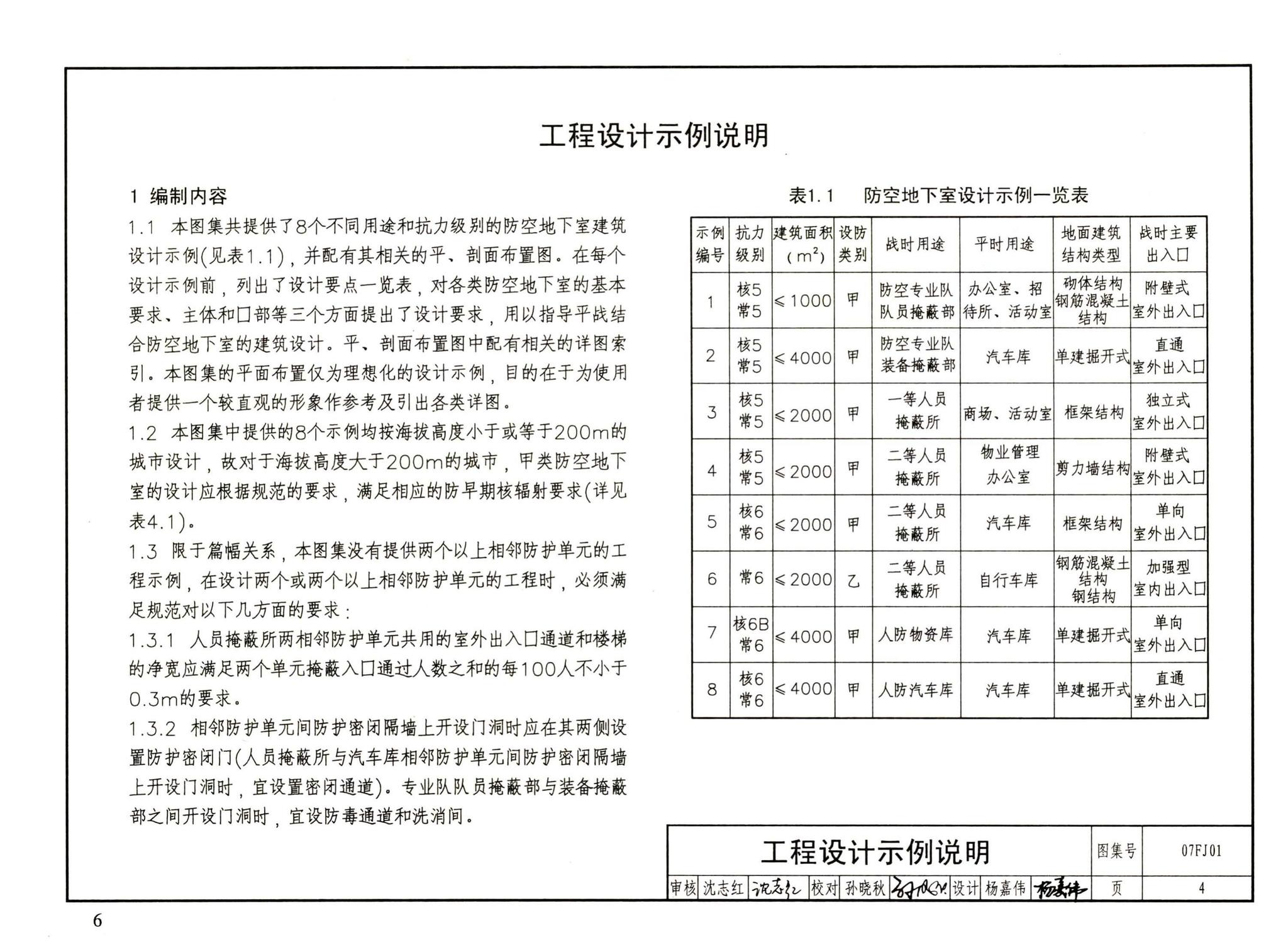 FJ01～03（2007年合订本）--防空地下室建筑设计（2007年合订本）