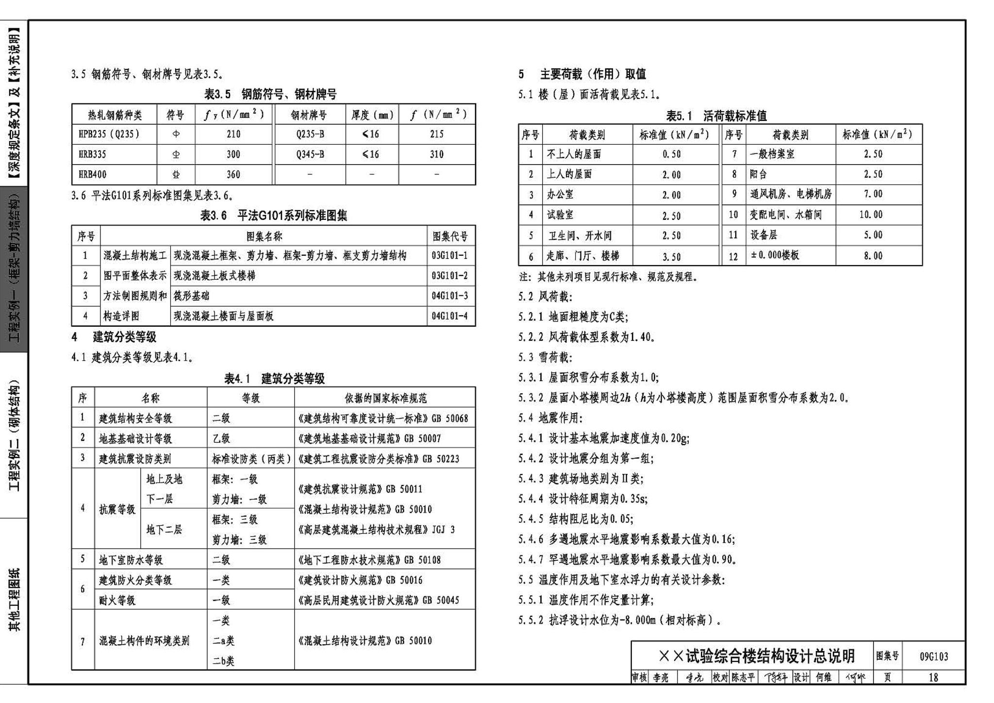 G103～104--民用建筑工程结构设计深度图样（2009年合订本）