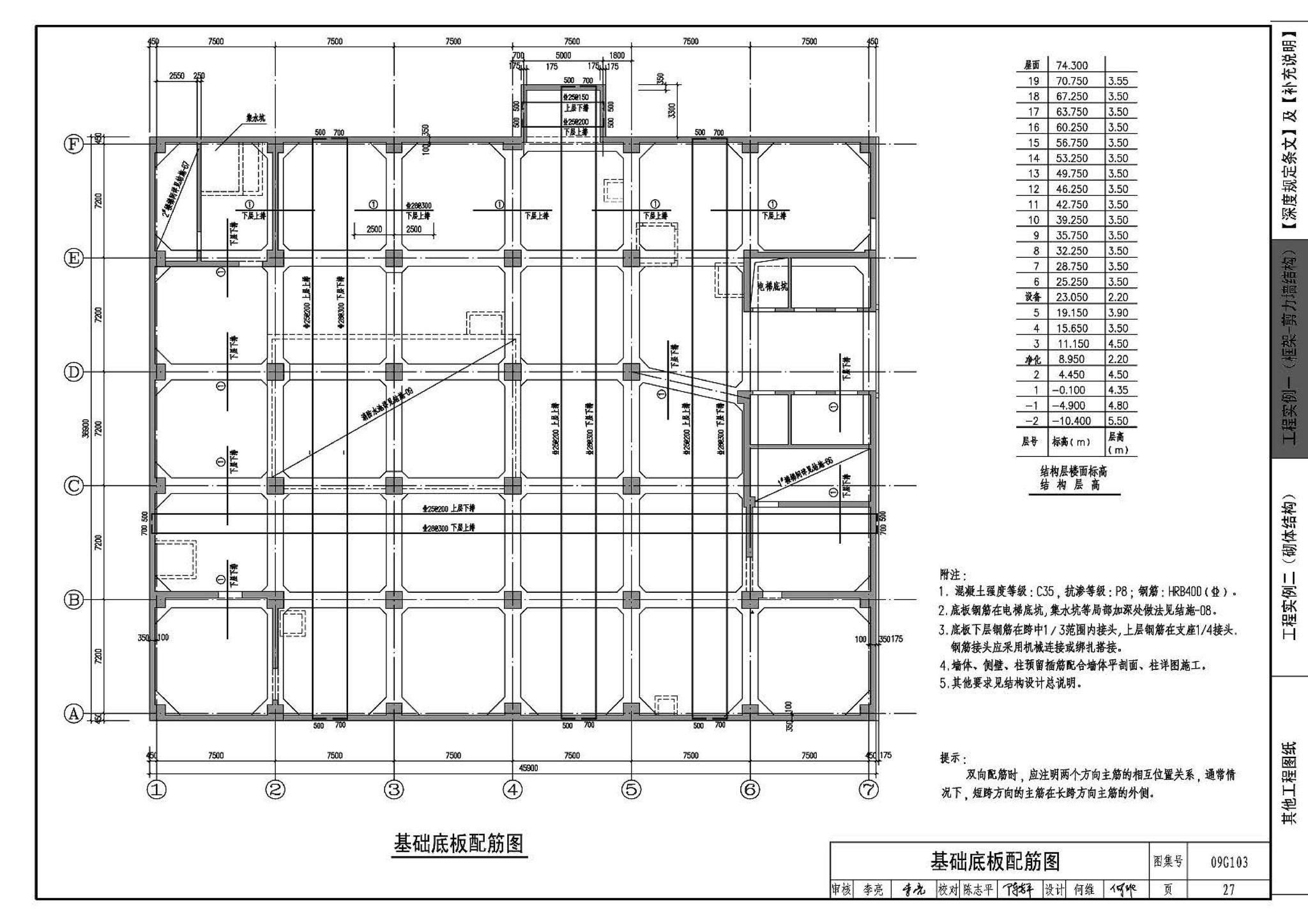 G103～104--民用建筑工程结构设计深度图样（2009年合订本）