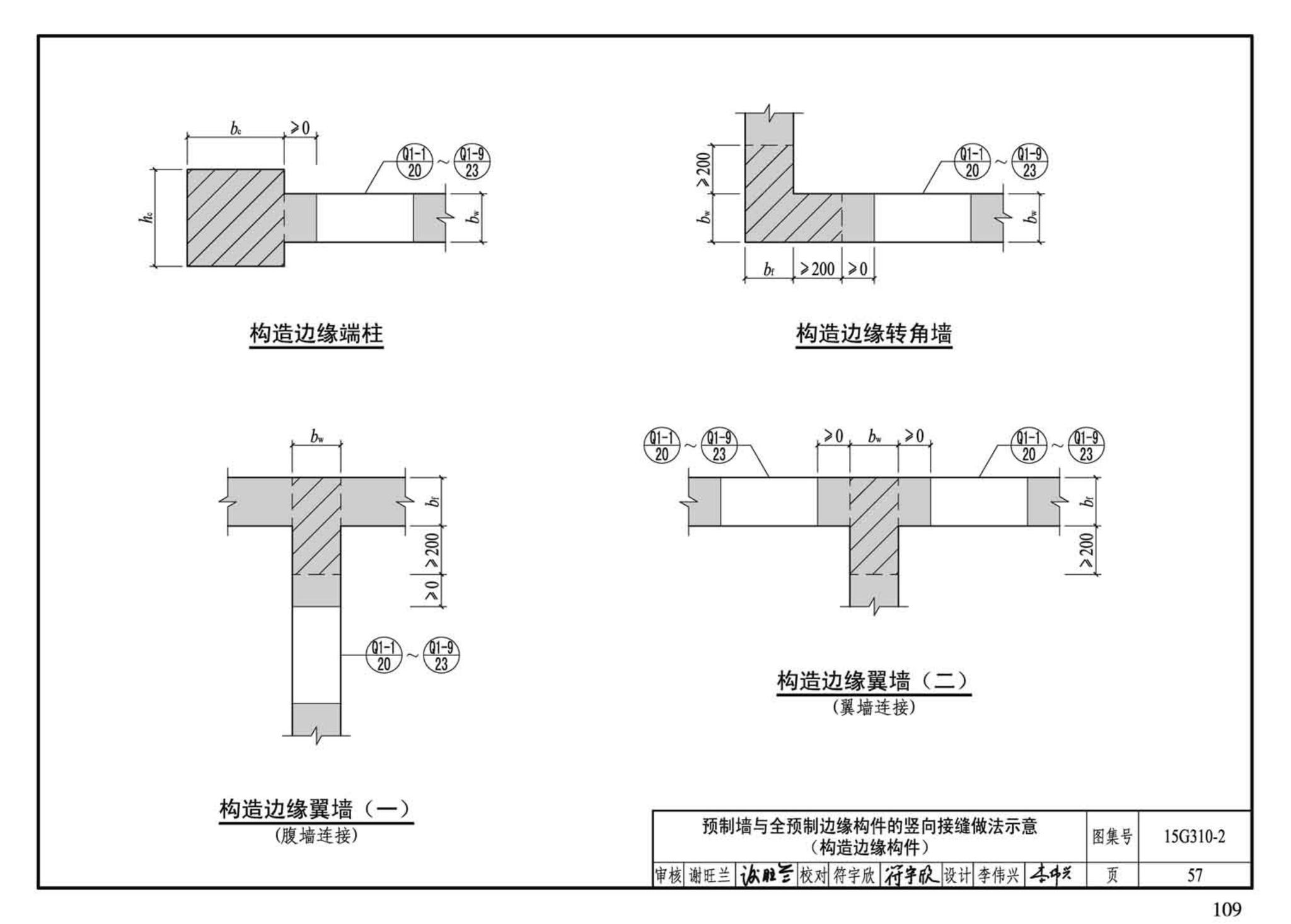 G310-1~2--装配式混凝土结构连接节点构造（2015年合订本）