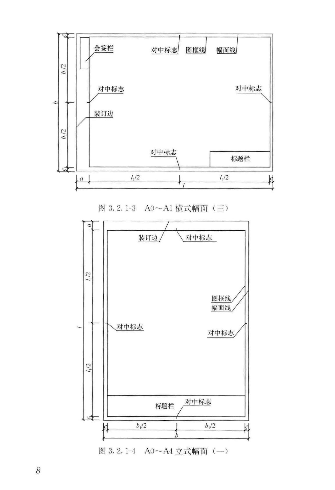 GB/T50001-2017--房屋建筑制图统一标准