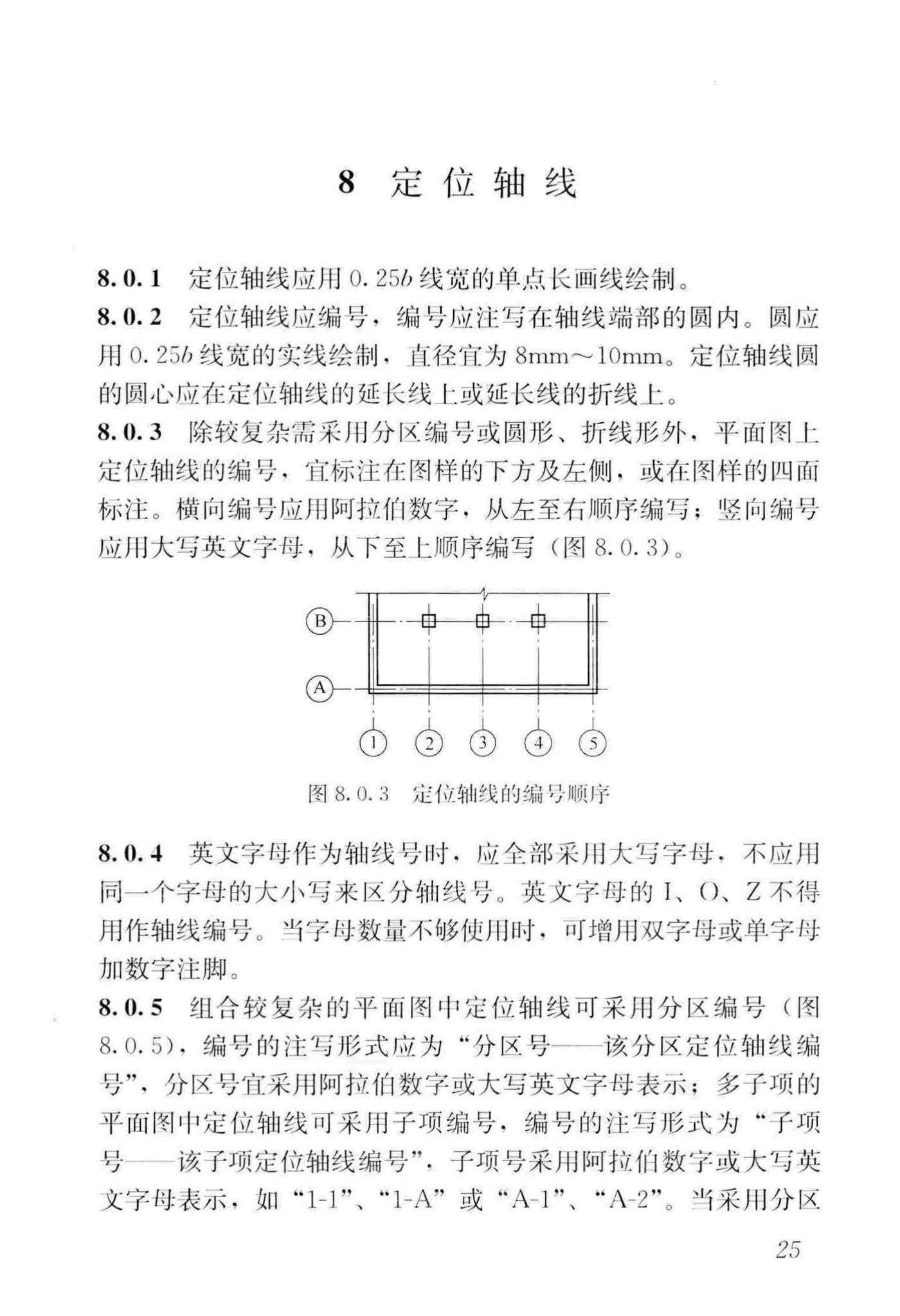 GB/T50001-2017--房屋建筑制图统一标准