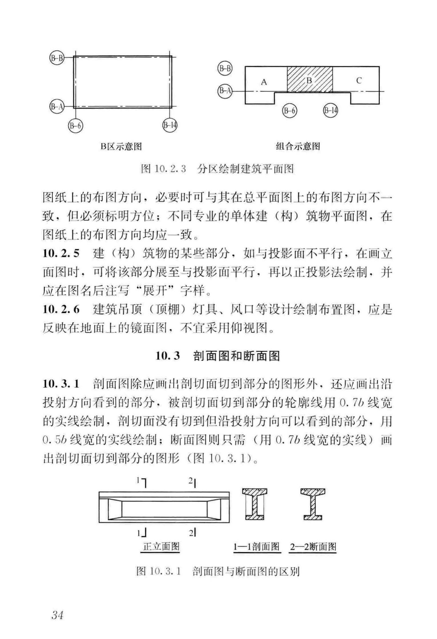 GB/T50001-2017--房屋建筑制图统一标准