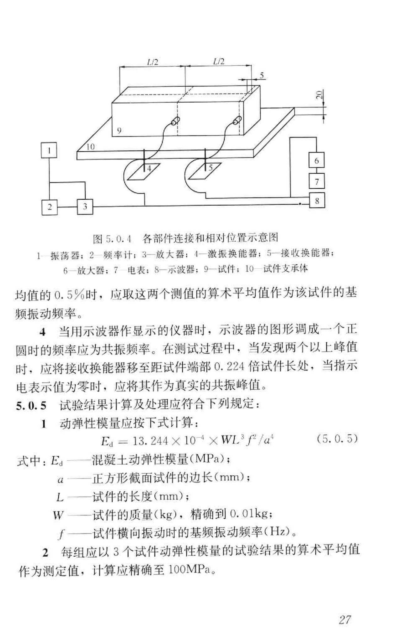 GB/T50082-2009--普通混凝土长期性能和耐久性能试验方法标准