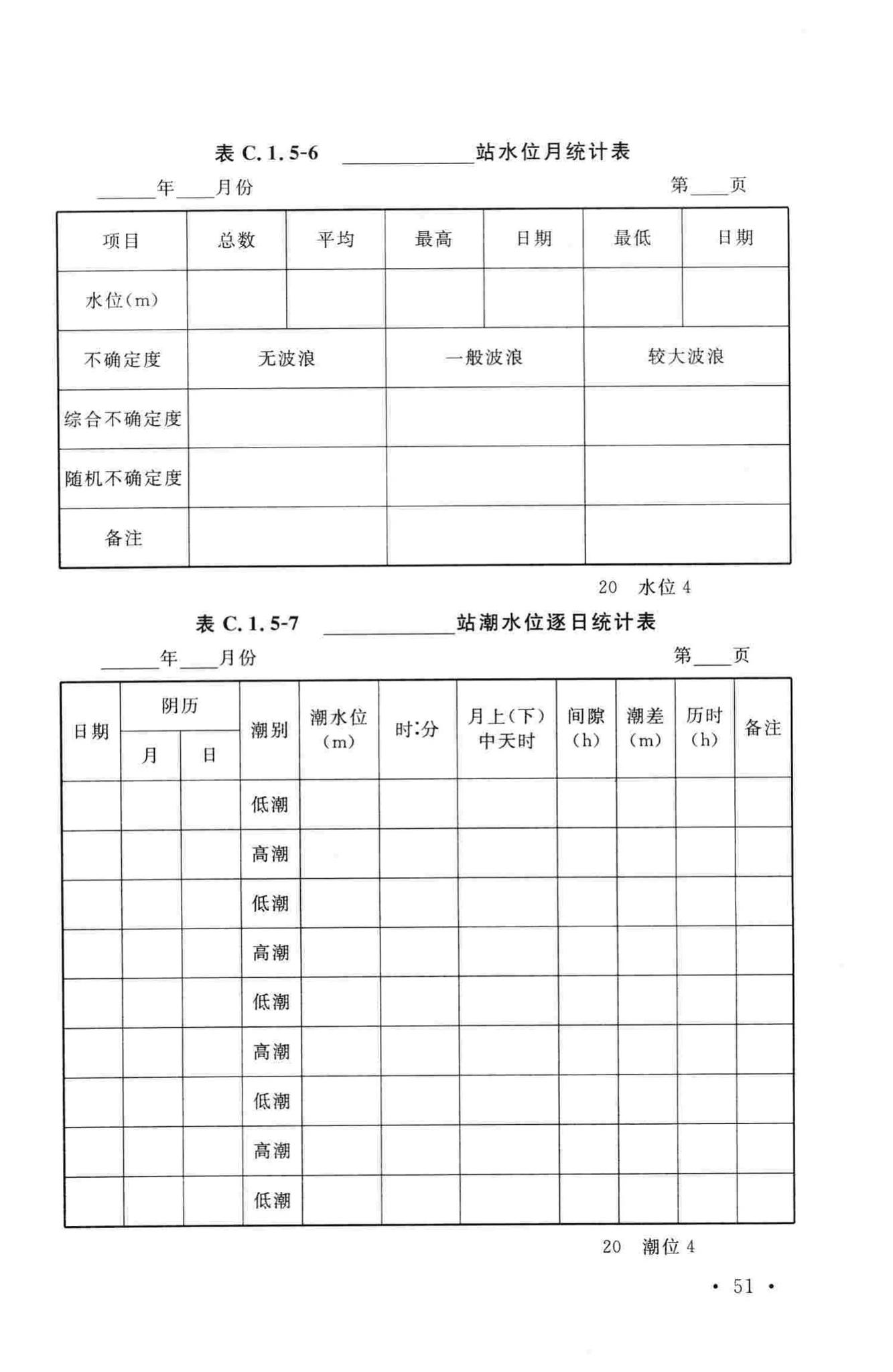 GB/T50138-2010--水位观测标准