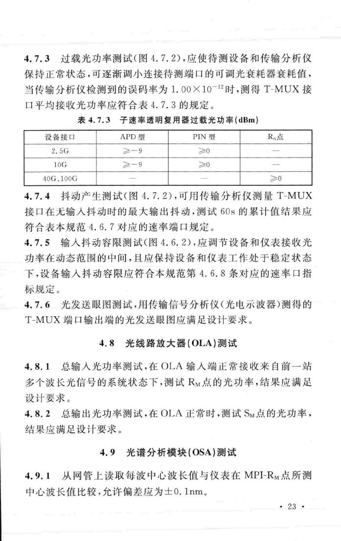 GB/T51126-2015--波分复用(WDM)光纤传输系统工程验收规范