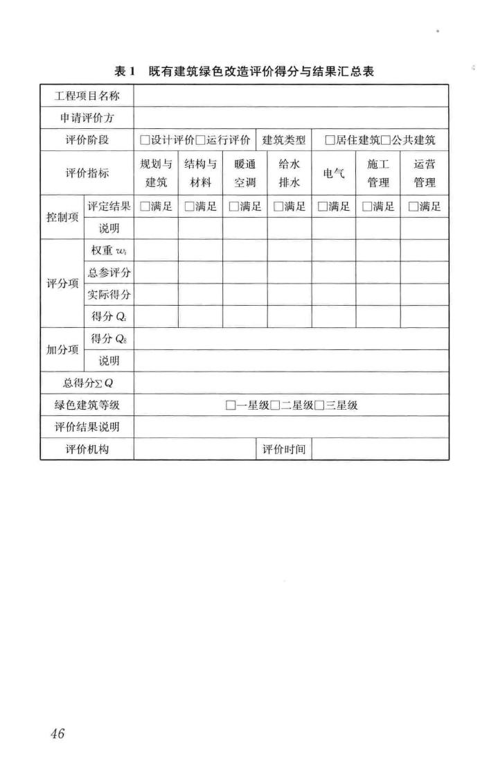 GB/T51141-2015--既有建筑绿色改造评价标准