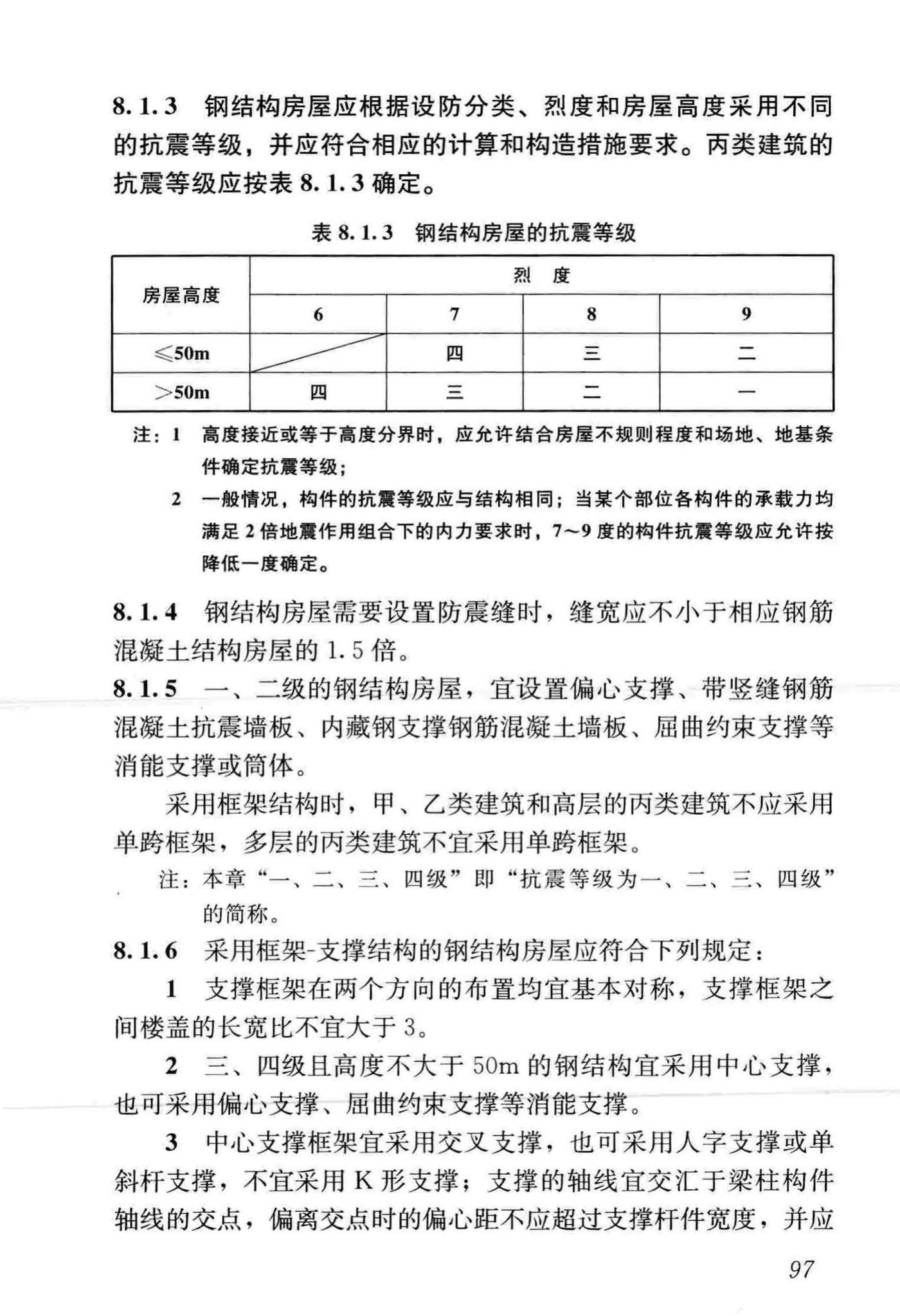 GB50011-2010(2016年版)--建筑抗震设计规范(2016年版)