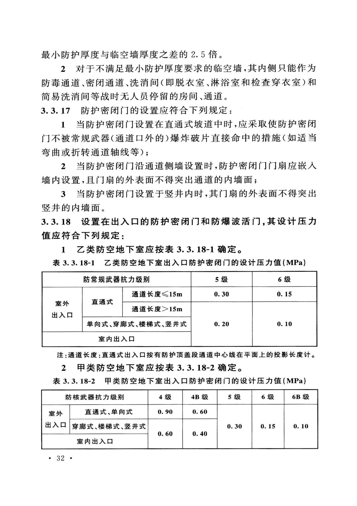 GB50038-2005(2023版)--人民防空地下室设计规范