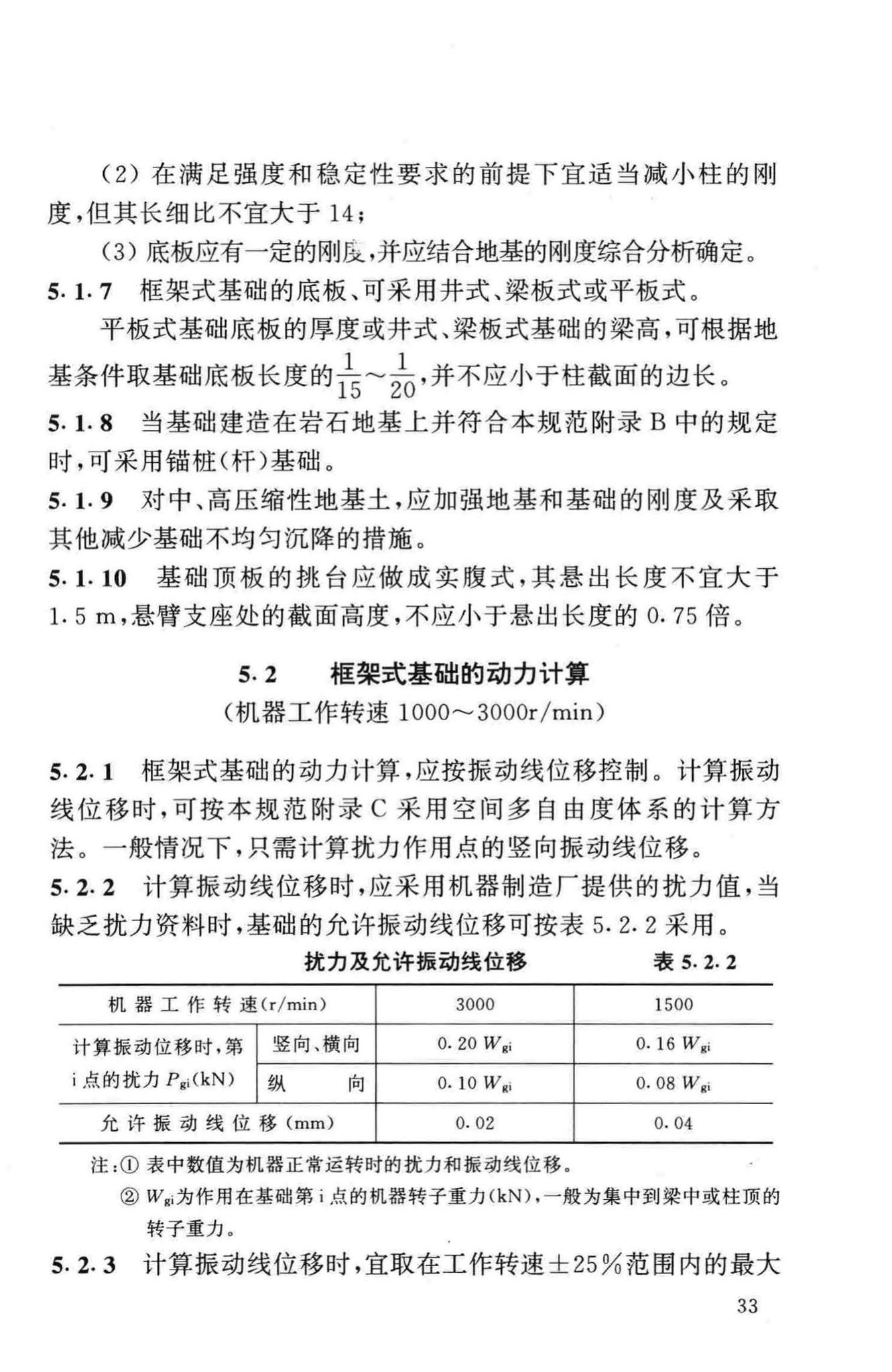 GB50040-96--动力机器基础设计规范