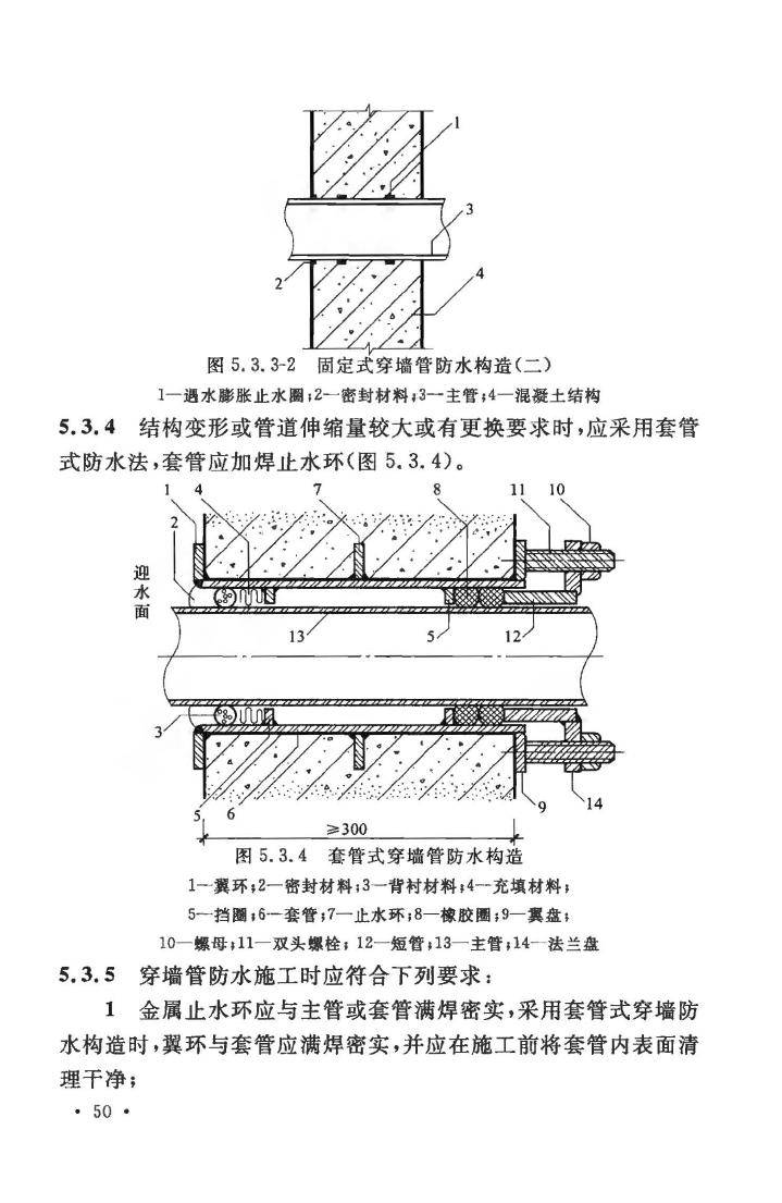 GB50108-2008--地下工程防水技术规范