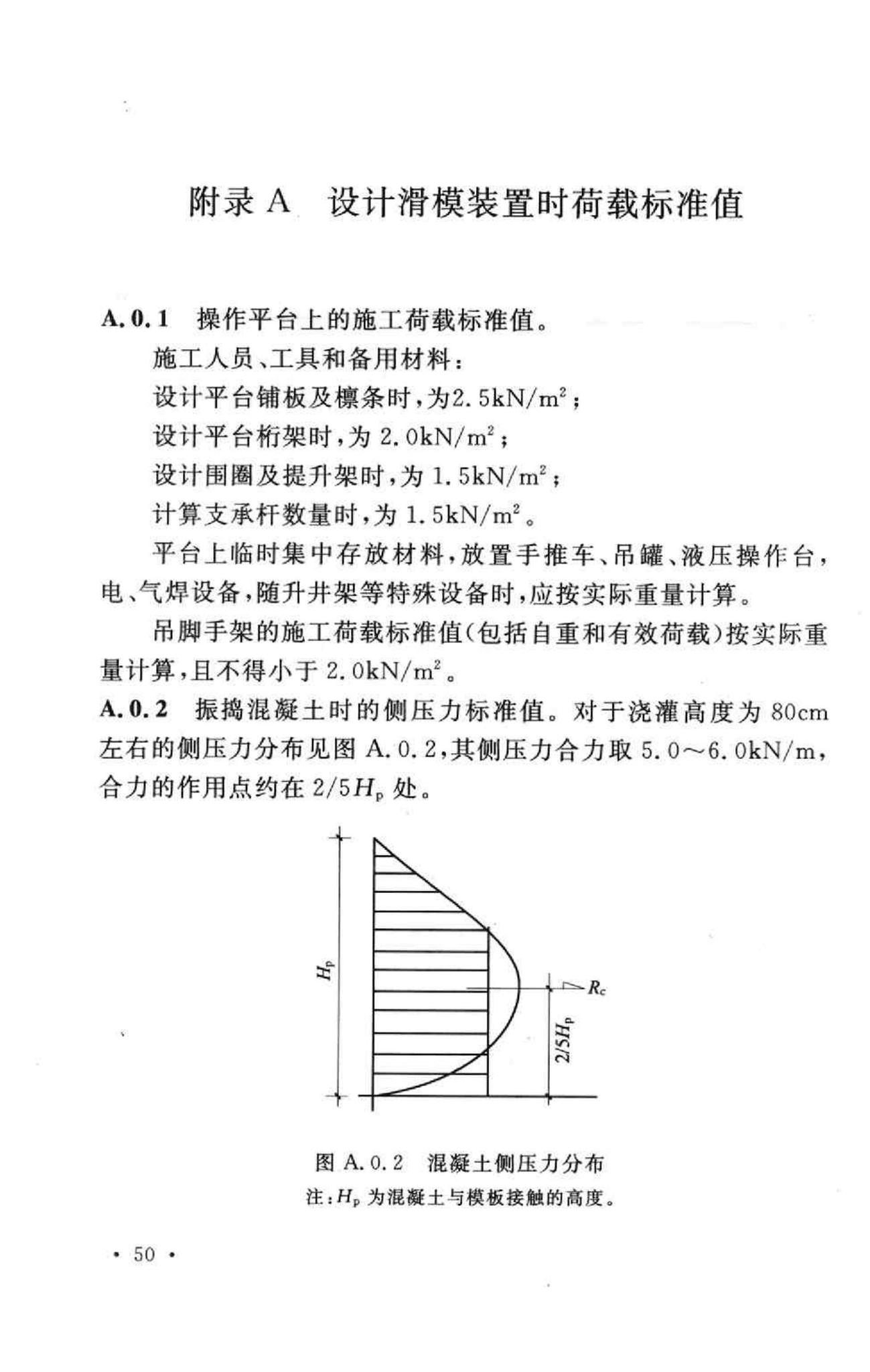 GB50113-2005--滑动模板工程技术规范