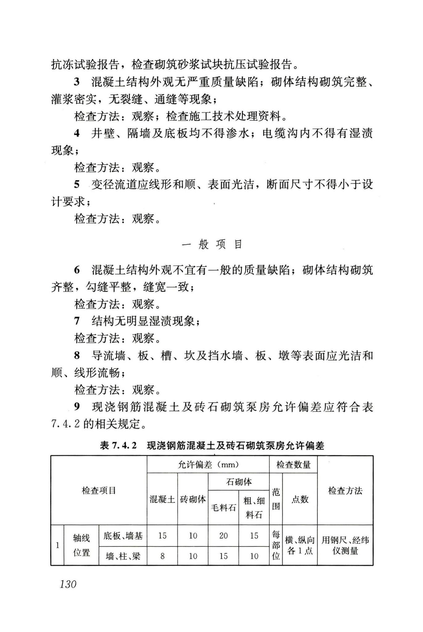 GB50141-2008--给水排水构筑物工程施工及验收规范