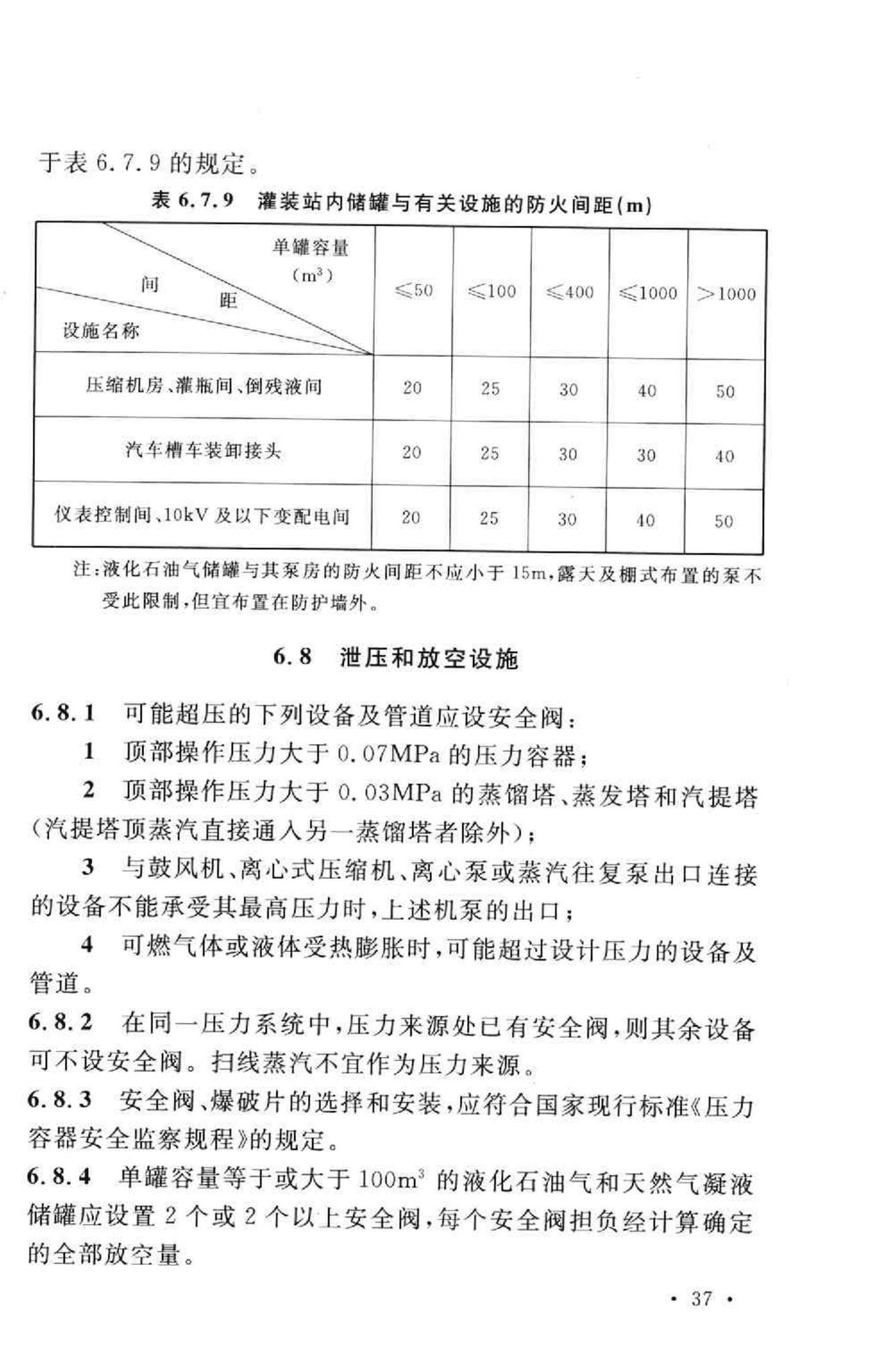 GB50183-2004--石油天然气工程设计防火规范