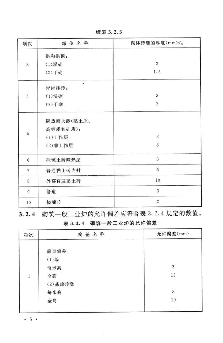 GB50211-2014--工业炉砌筑工程施工与验收规范