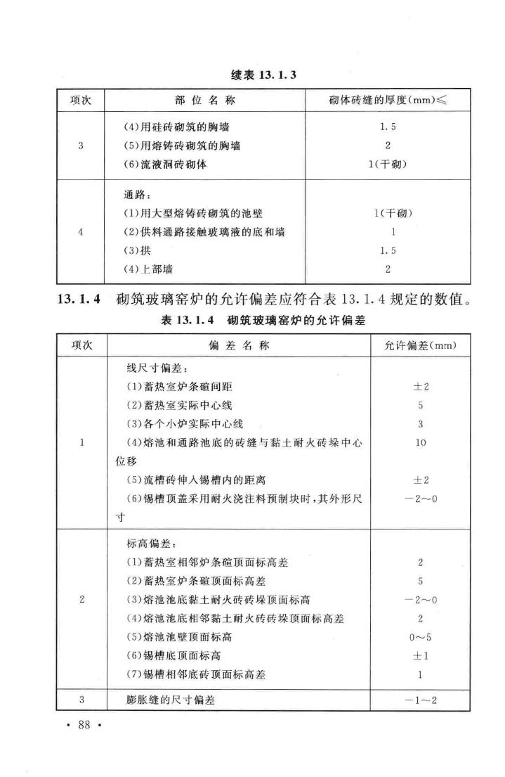 GB50211-2014--工业炉砌筑工程施工与验收规范