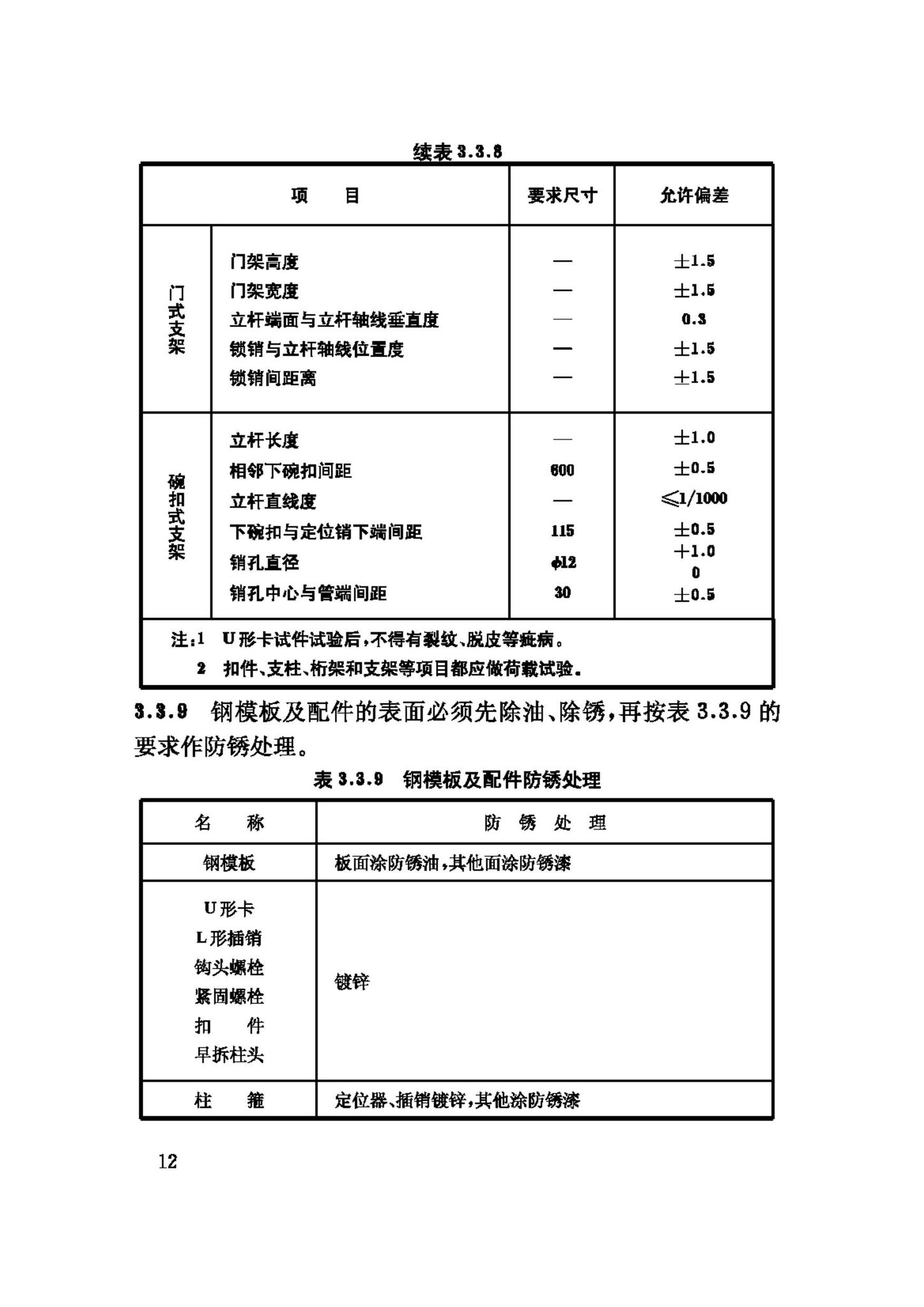 GB50214-2001--组合钢模板技术规范