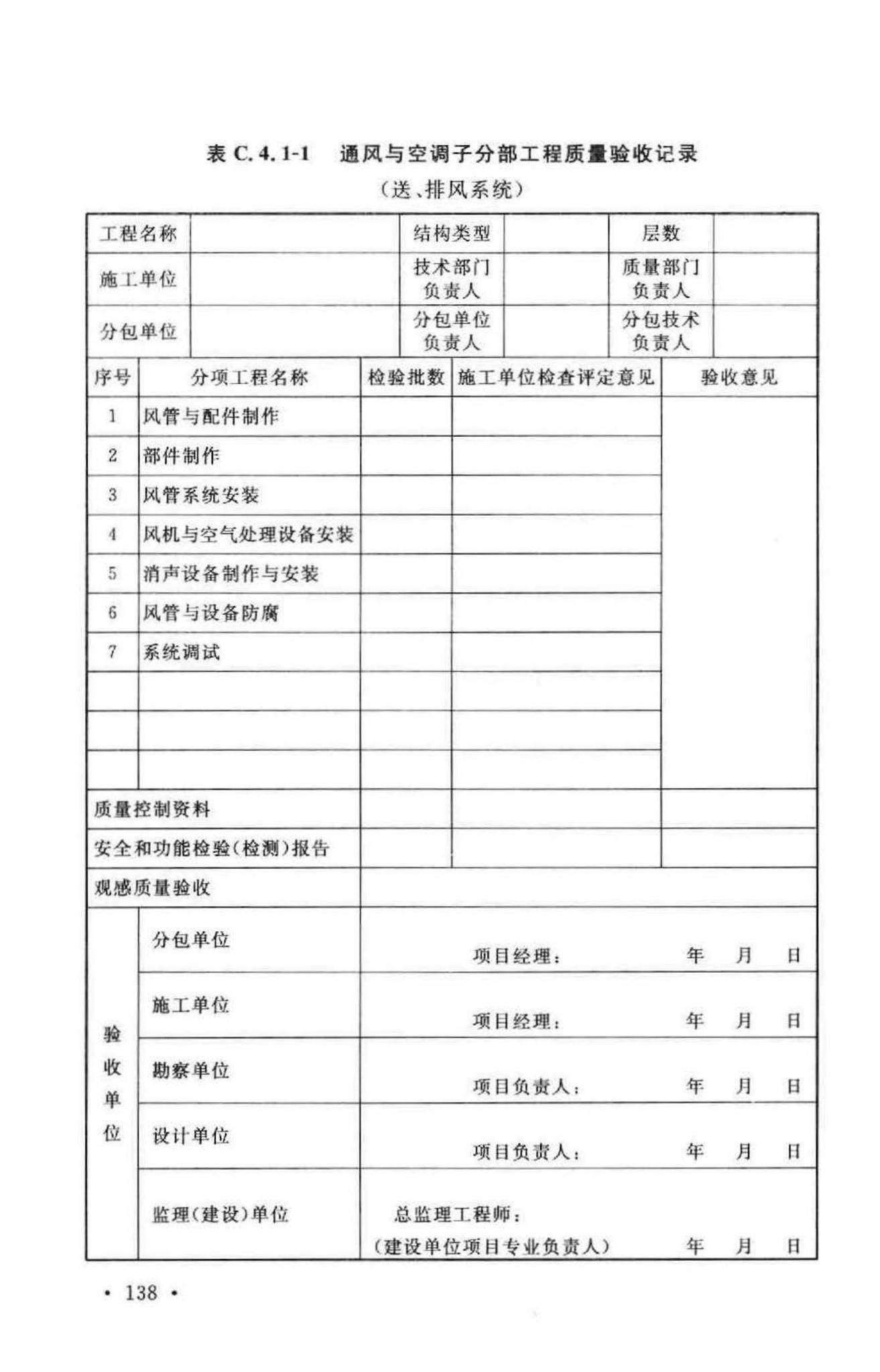 GB50243-2002--通风与空调工程施工质量验收规范