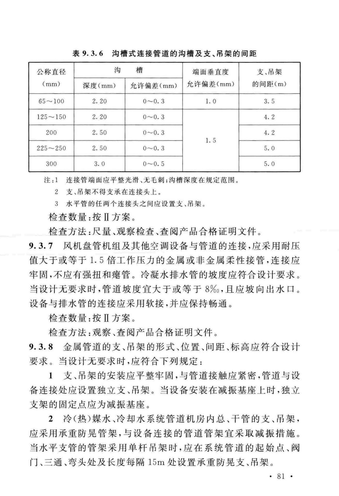 GB50243-2016--通风与空调工程施工质量验收规范