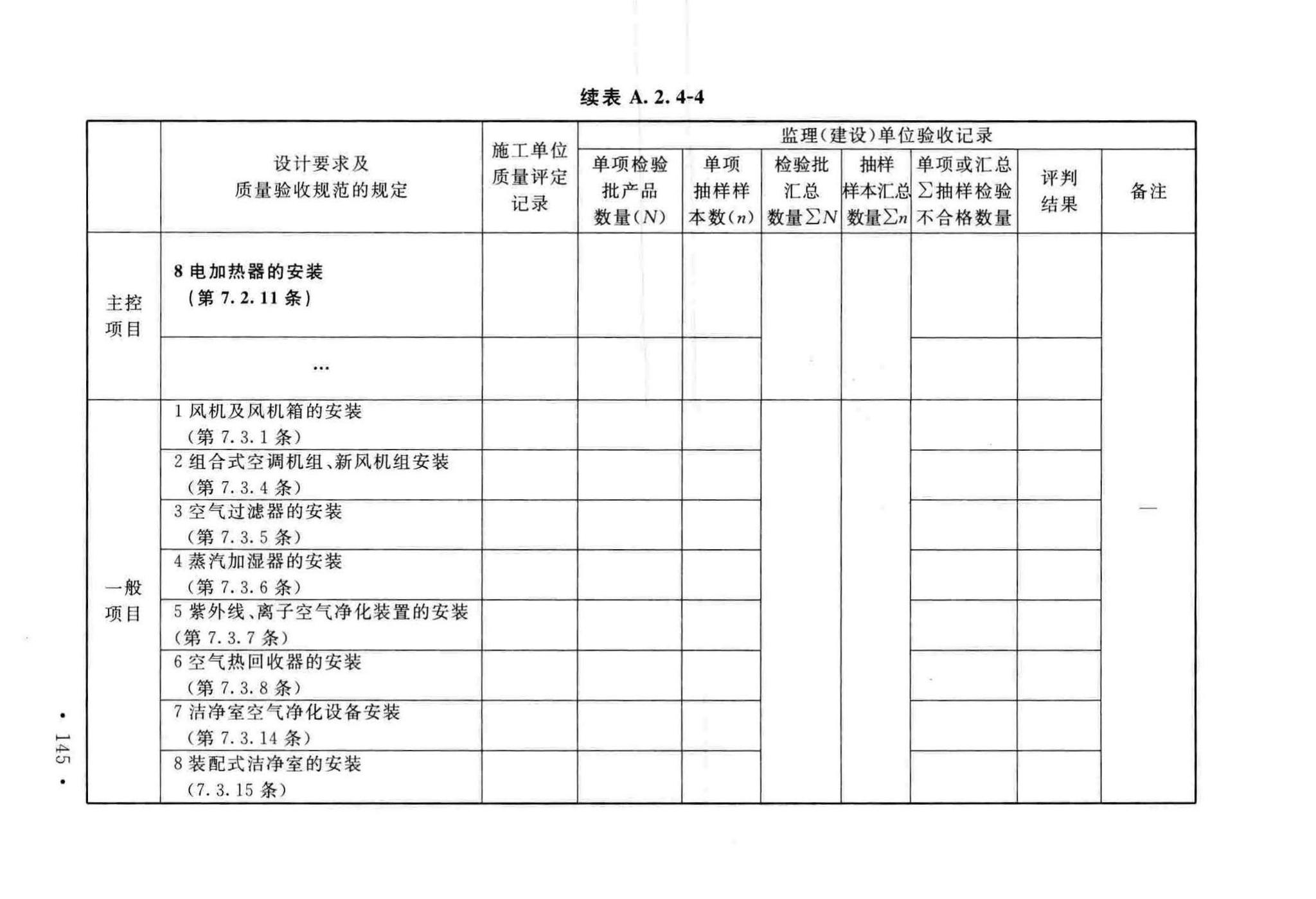 GB50243-2016--通风与空调工程施工质量验收规范