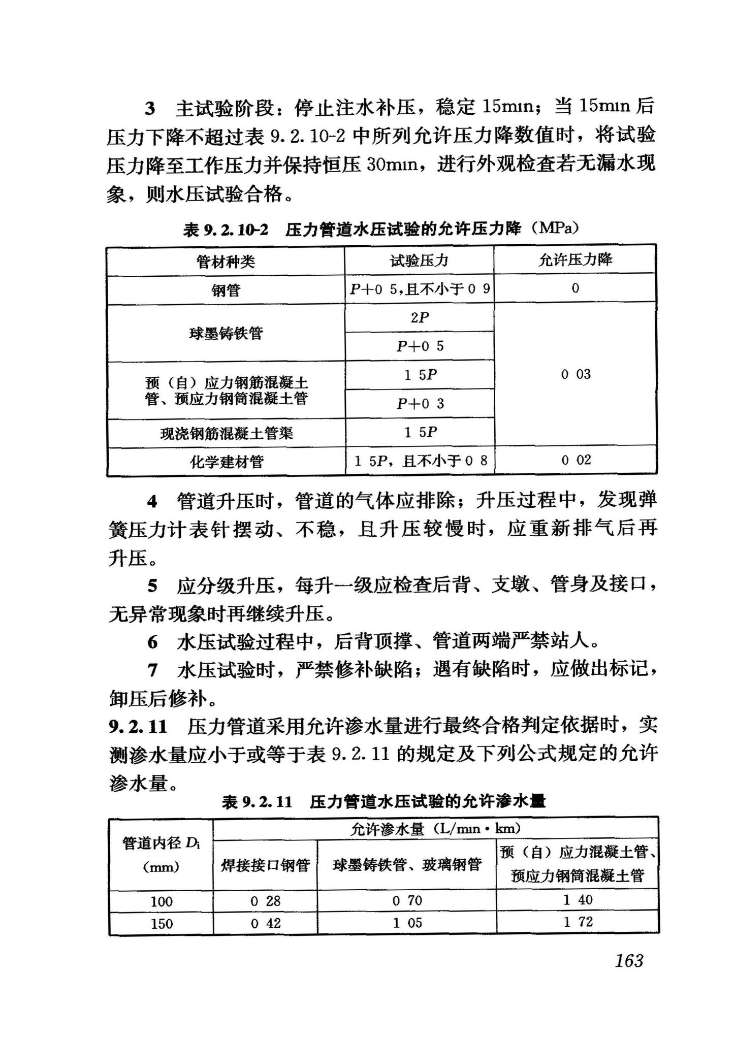 GB50268-2008--给水排水管道工程施工及验收规范