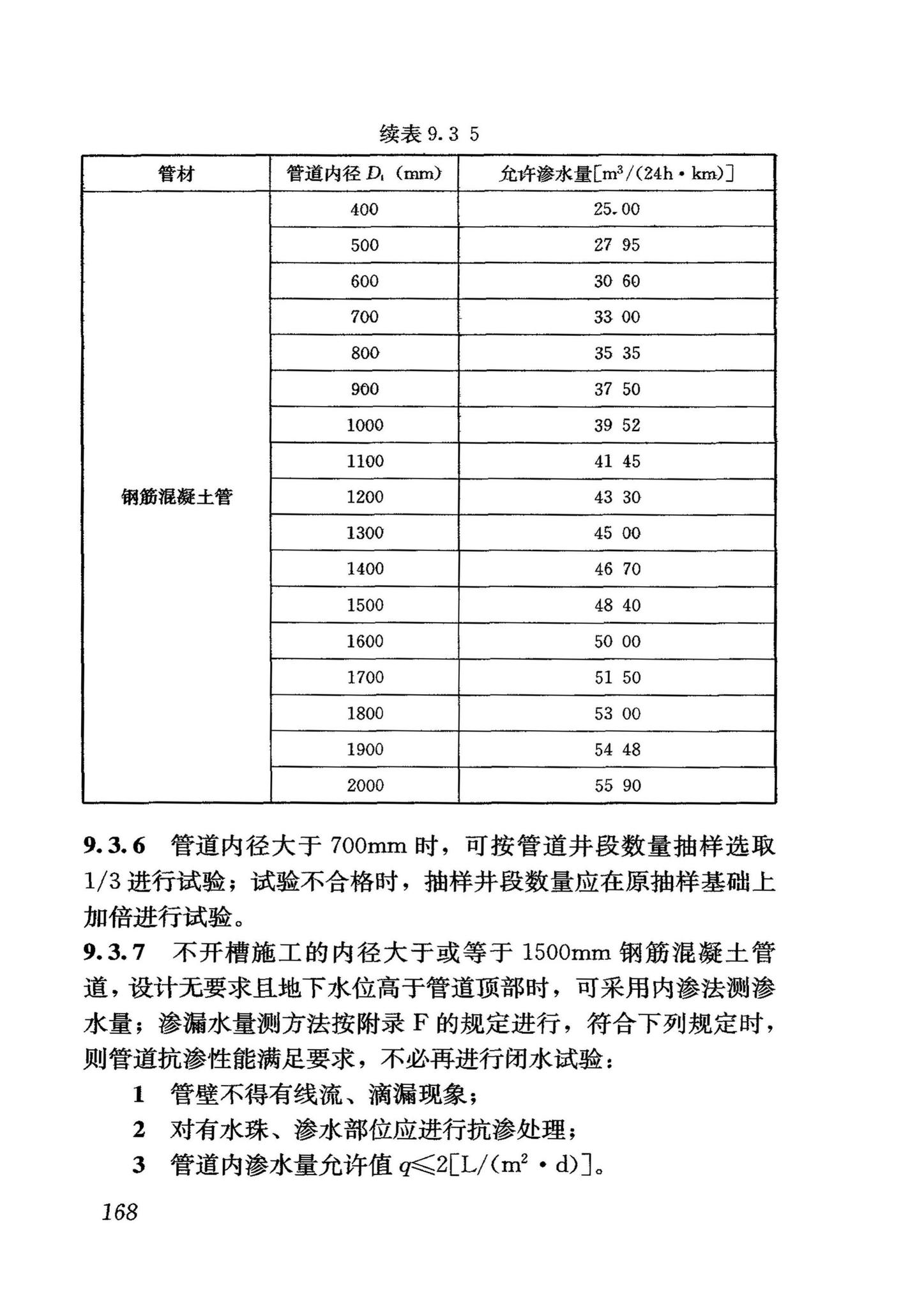 GB50268-2008--给水排水管道工程施工及验收规范