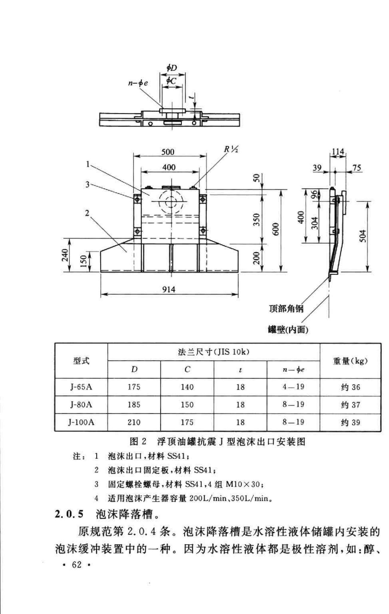 GB50281-2006--泡沫灭火系统施工及验收规范