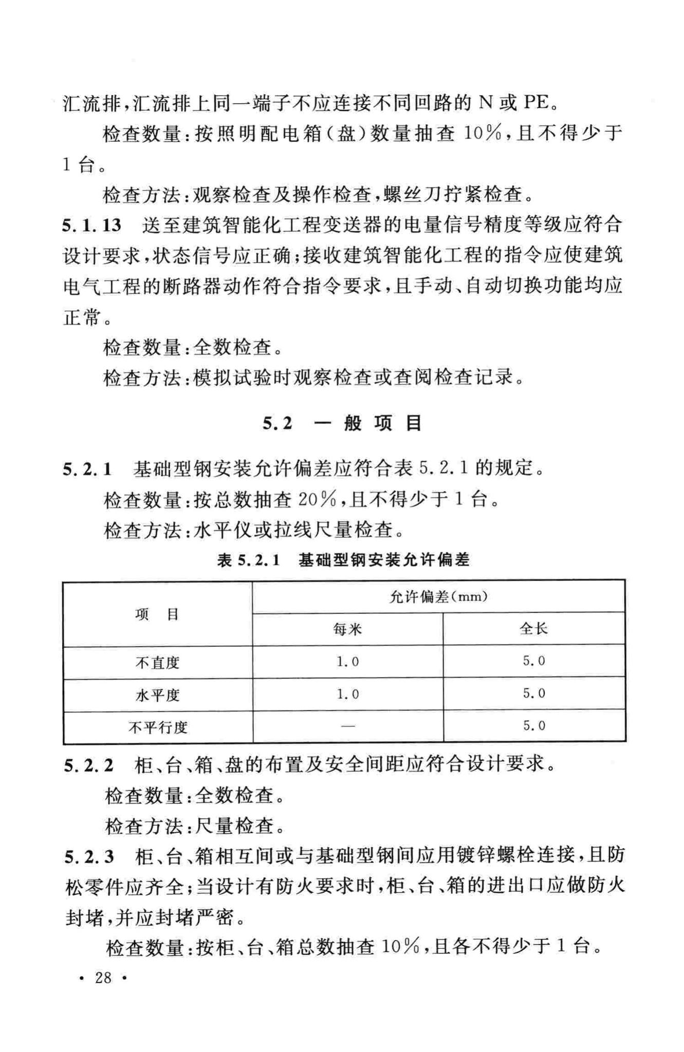 GB50303-2015--建筑电气工程施工质量验收规范