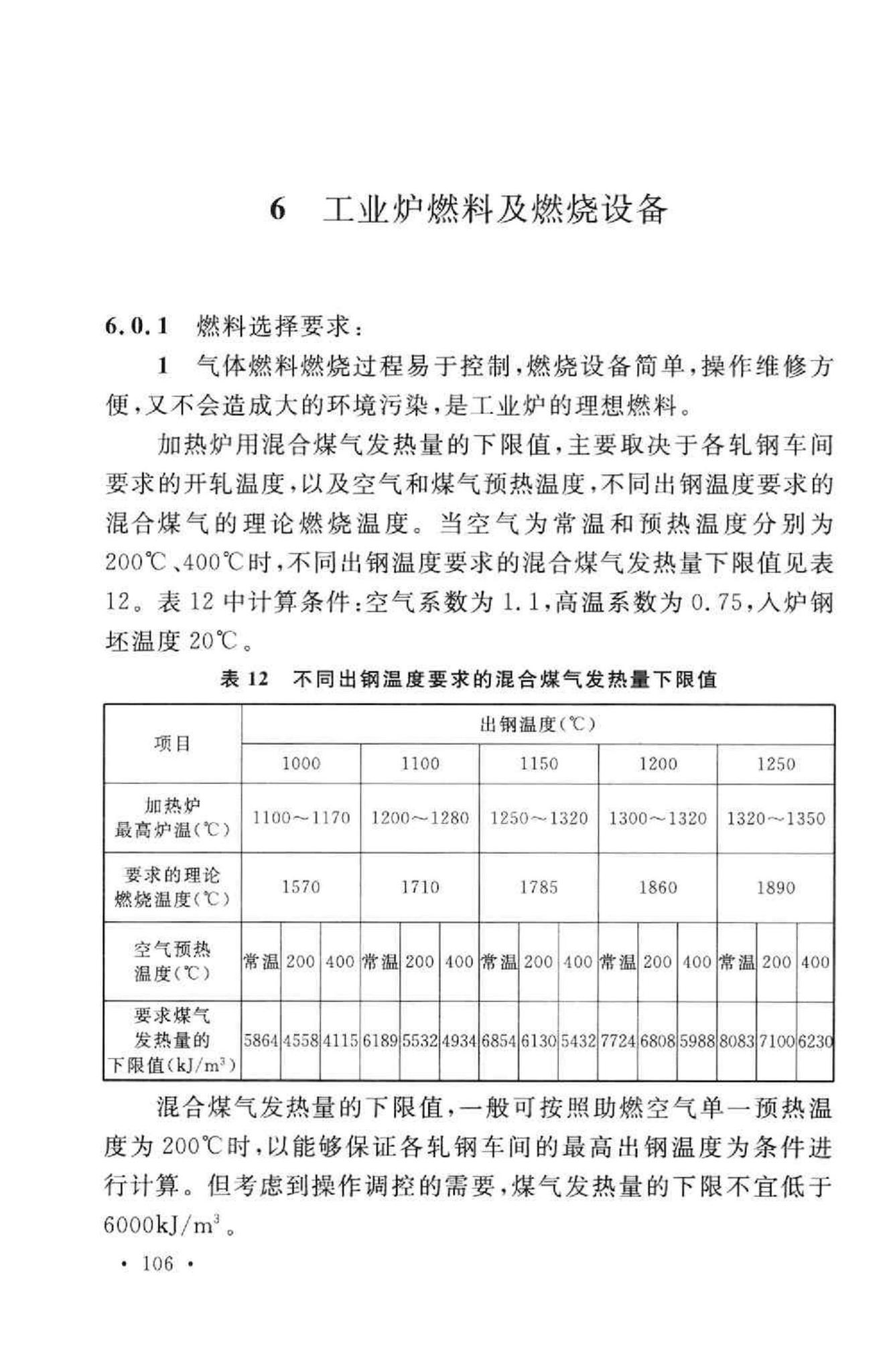 GB50486-2009--钢铁厂工业炉设计规范