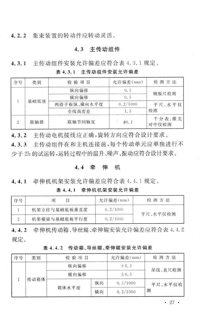 GB50695-2011--涤纶、锦纶、丙纶设备工程安装与质量验收规范