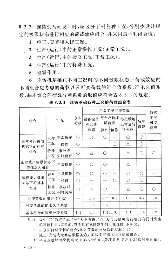 GB50696-2011--钢铁企业冶金设备基础设计规范