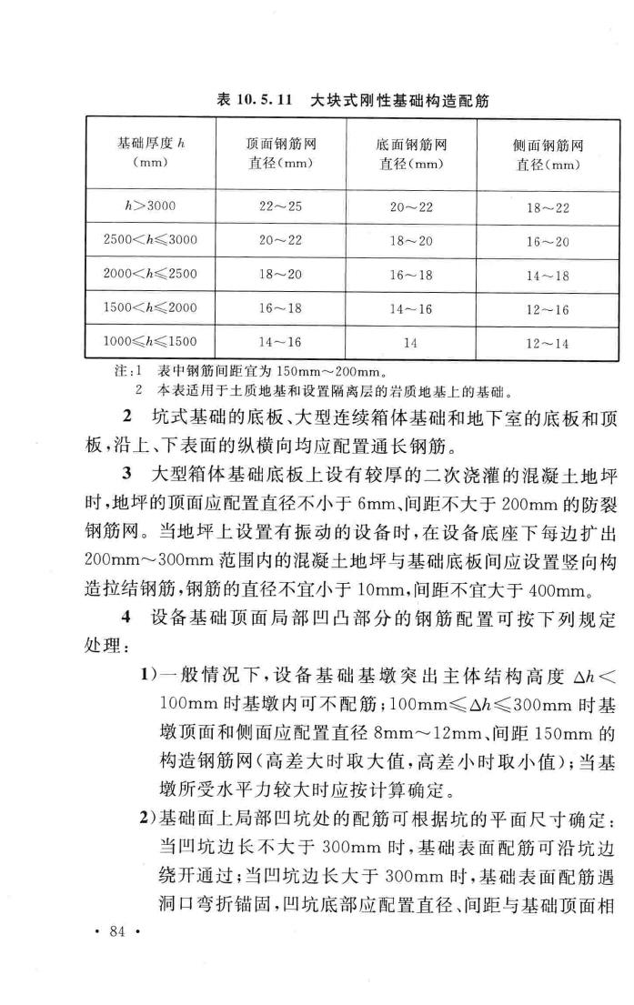 GB50696-2011--钢铁企业冶金设备基础设计规范