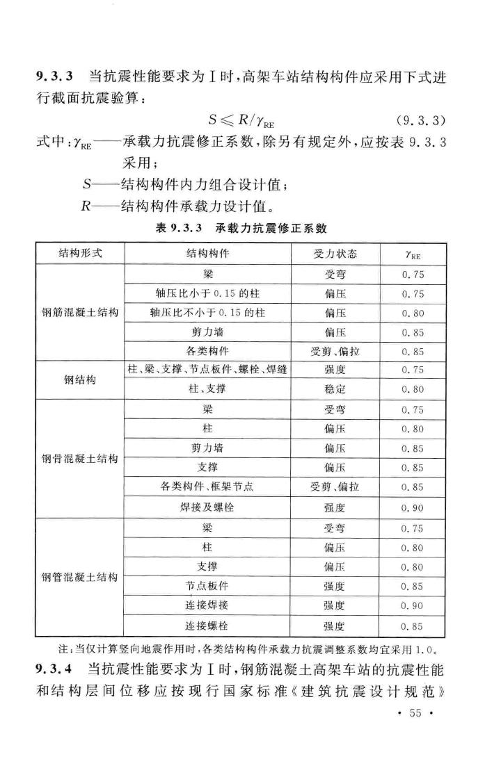 GB50909-2014--城市轨道交通结构抗震设计规范