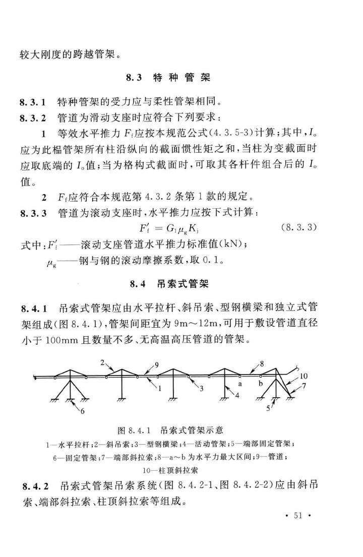 GB51019-2014--化工工程管架、管墩设计规范