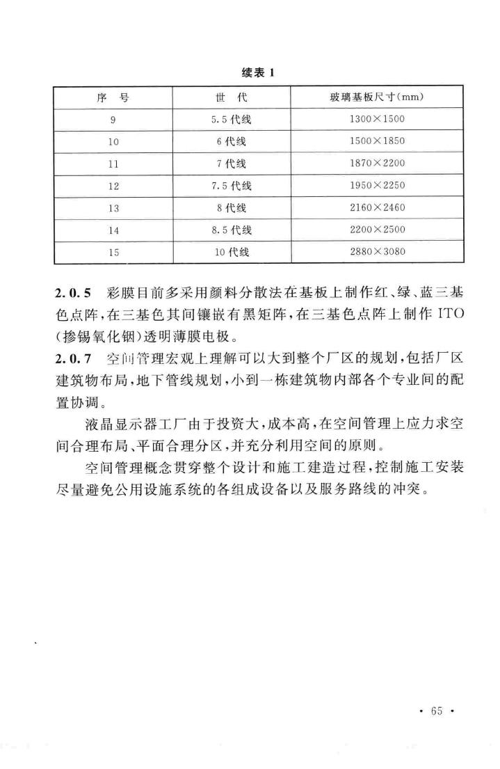 GB51136-2015--薄膜晶体管液晶显示器工厂设计规范