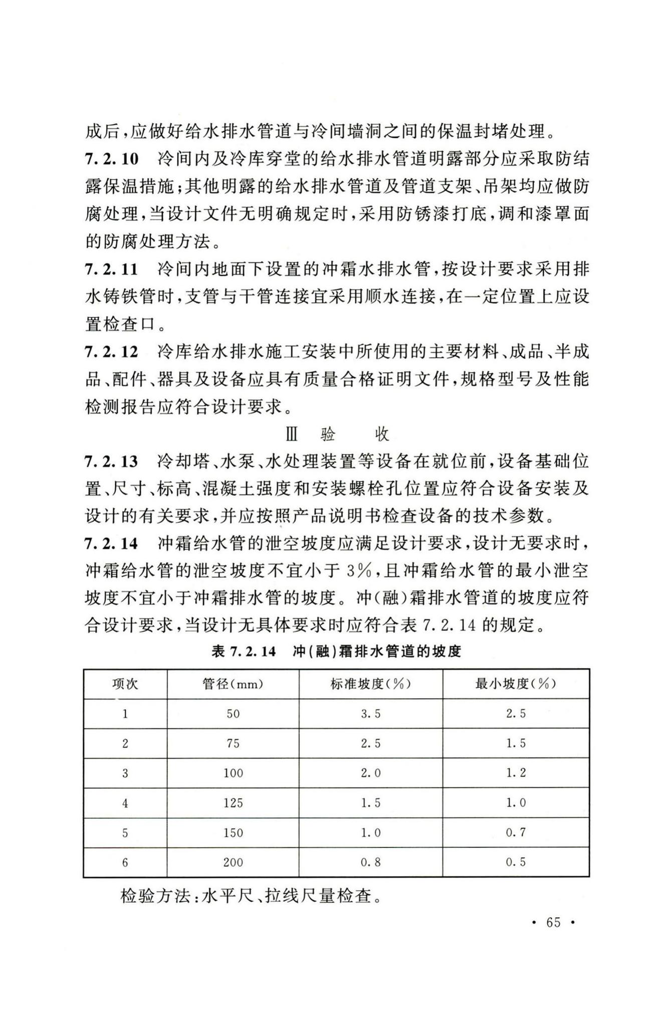 GB51440-2021--冷库施工及验收标准