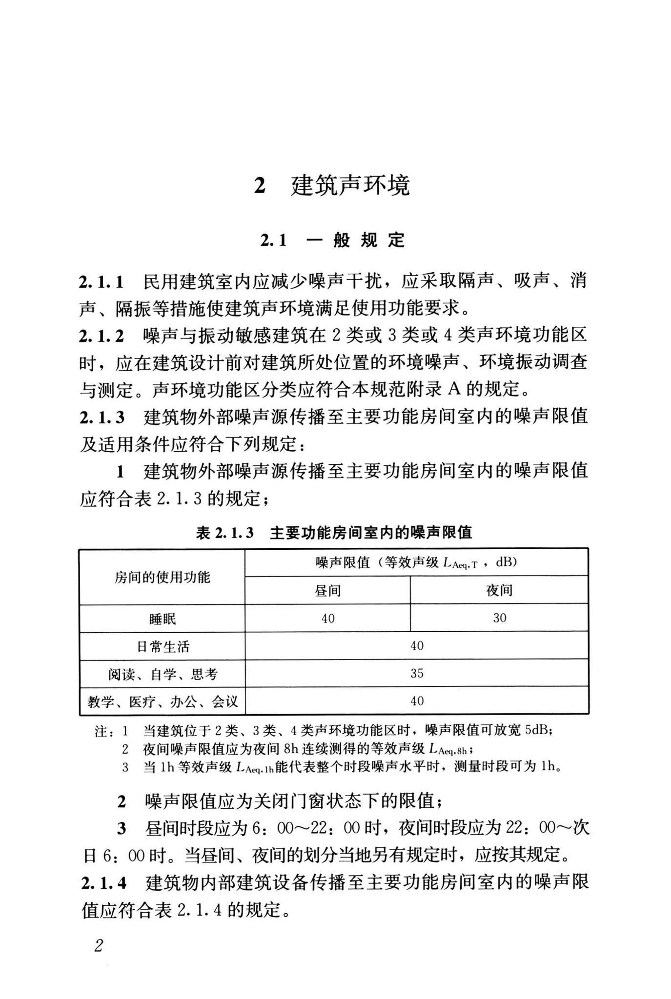 GB55016-2021--建筑环境通用规范