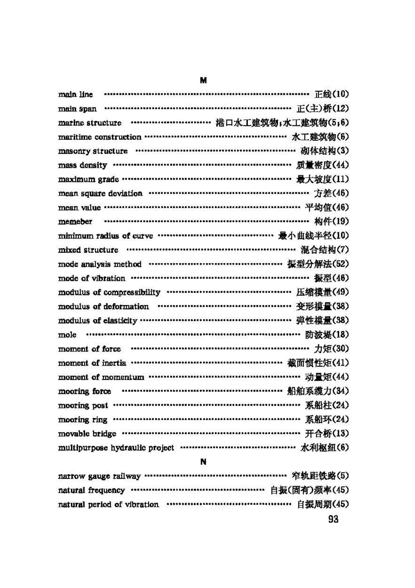 GBJ132-90--工程结构设基本术语和通用符号