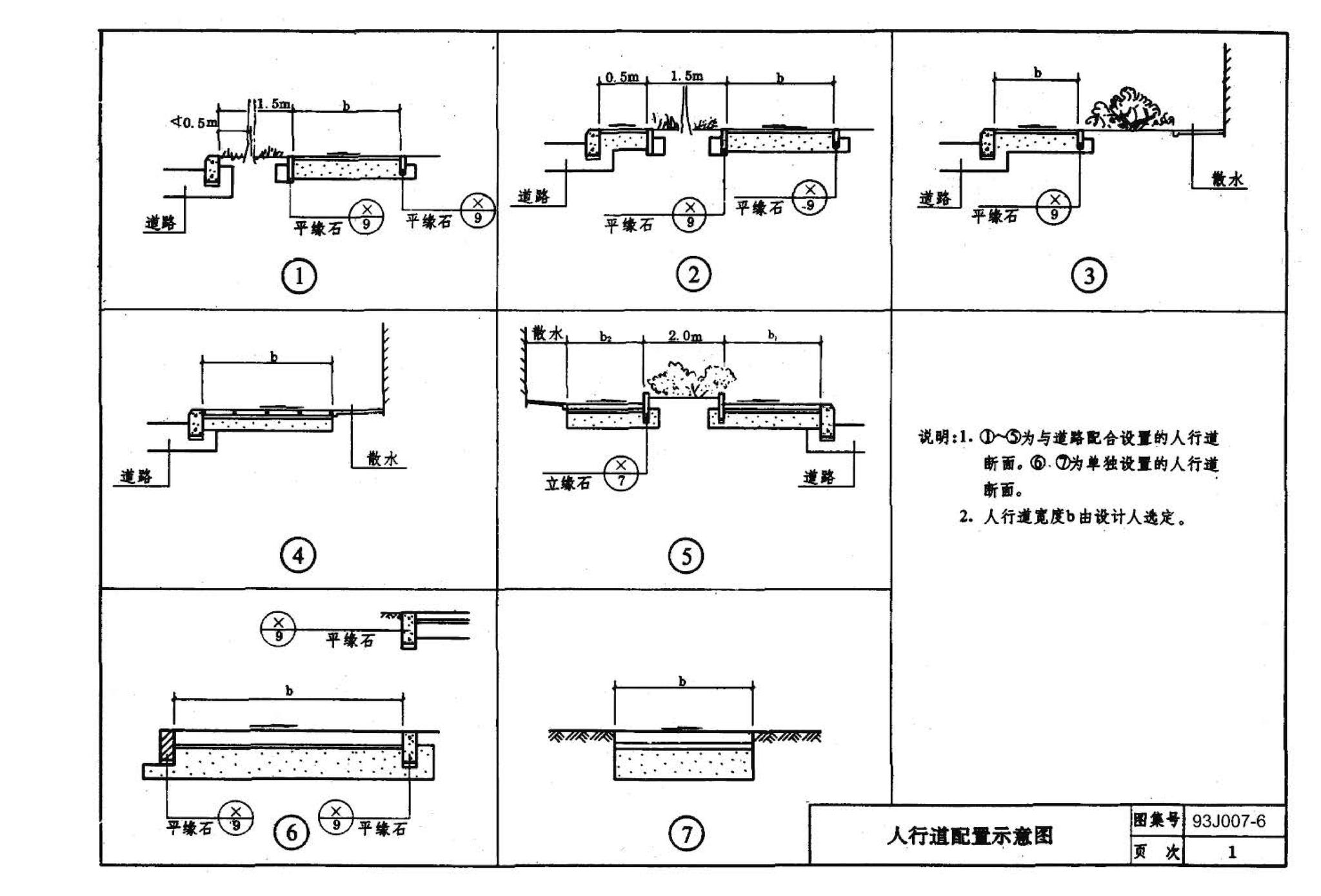 J007-5～8--道路（1993年合订本）