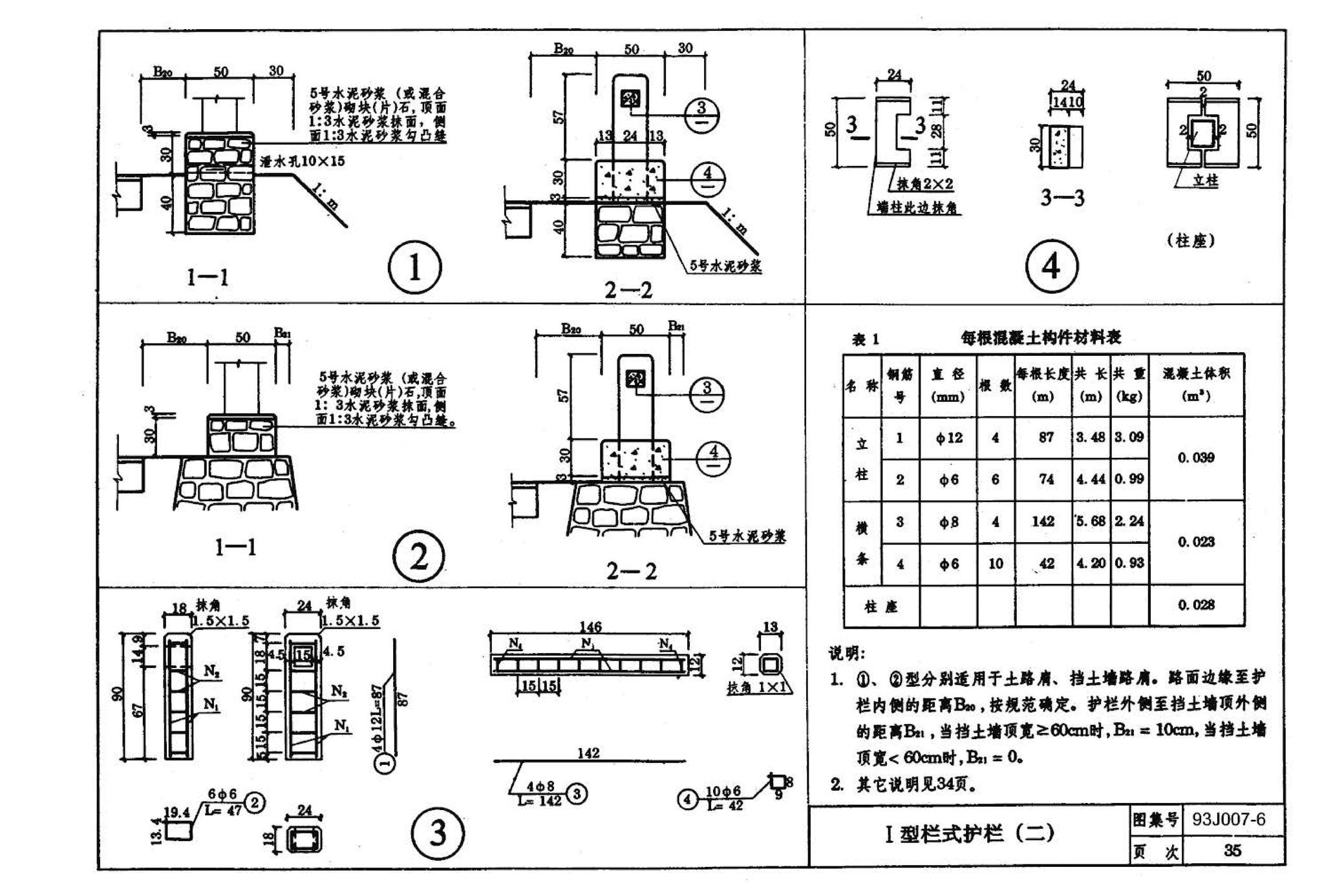 J007-5～8--道路（1993年合订本）