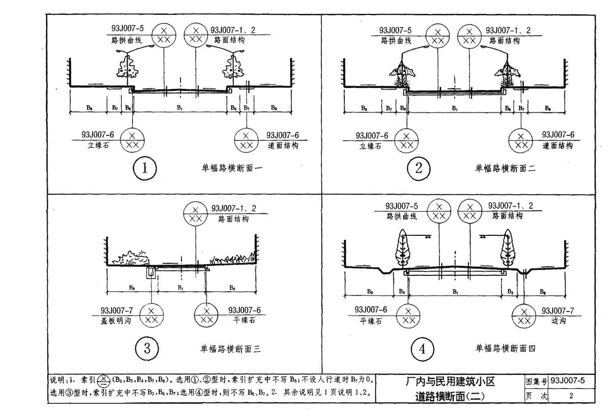 J007-5～8--道路（1993年合订本）