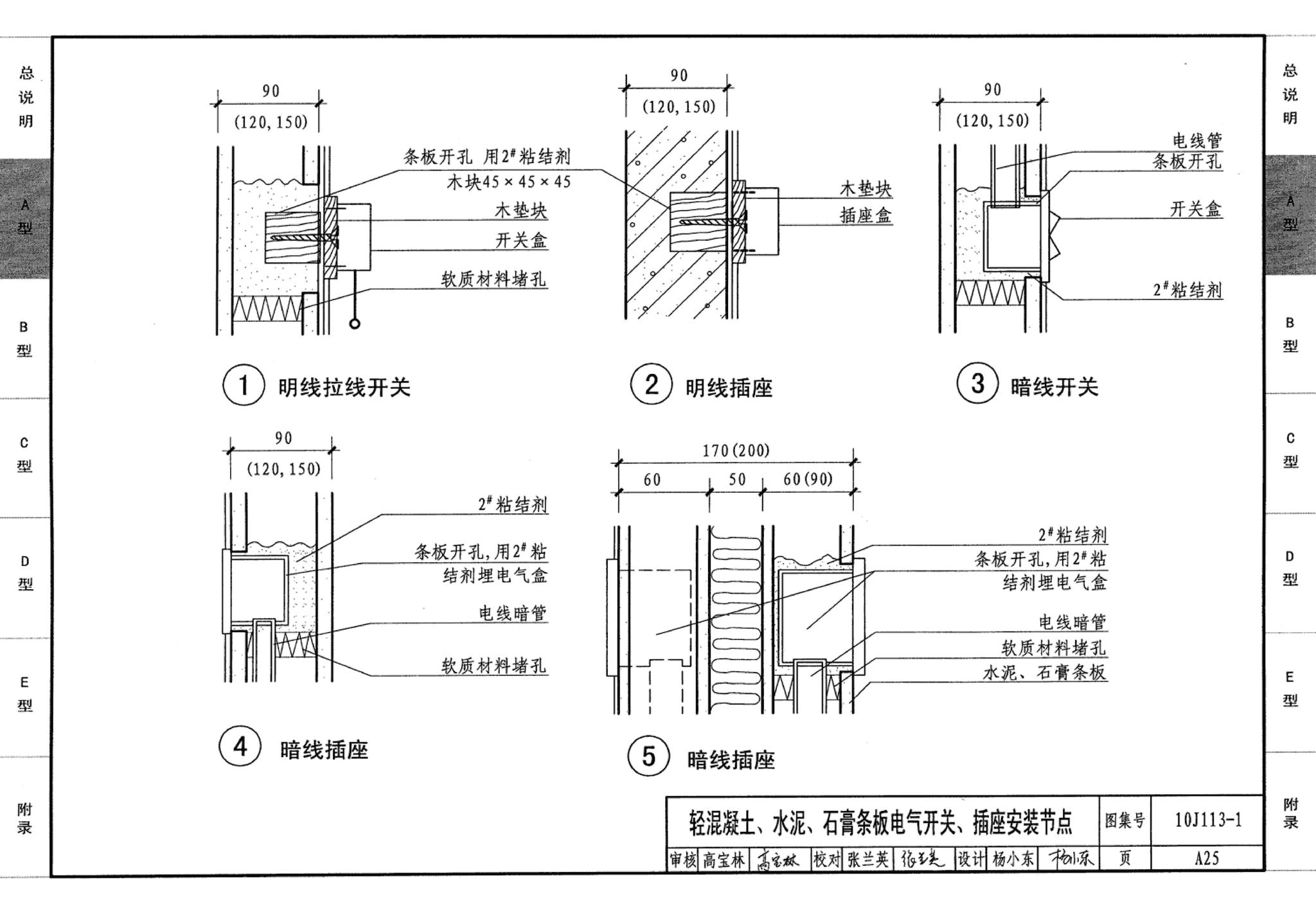 J111～114--内隔墙建筑构造（2012年合订本）