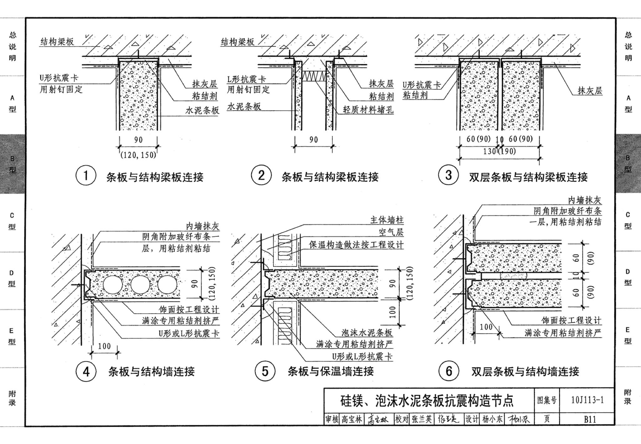 J111～114--内隔墙建筑构造（2012年合订本）