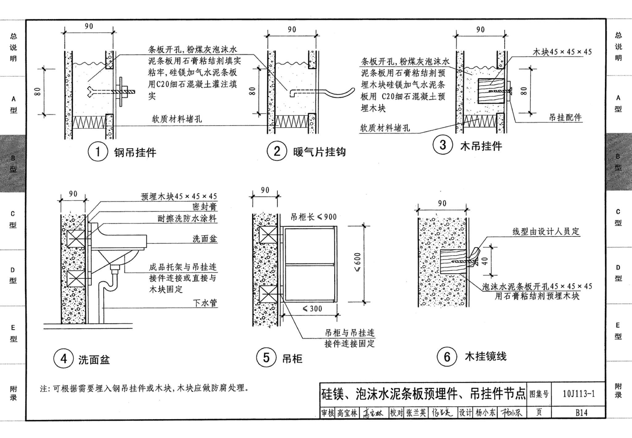 J111～114--内隔墙建筑构造（2012年合订本）