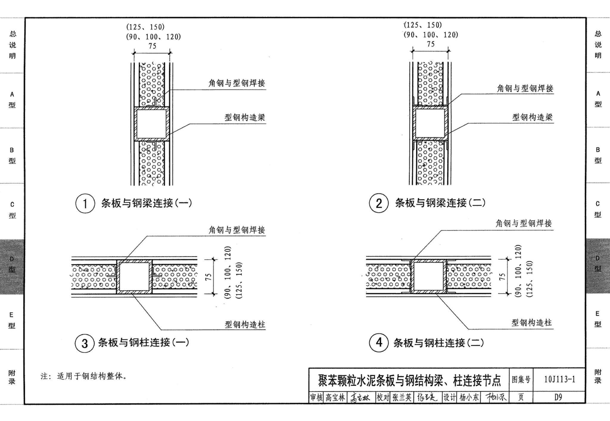 J111～114--内隔墙建筑构造（2012年合订本）