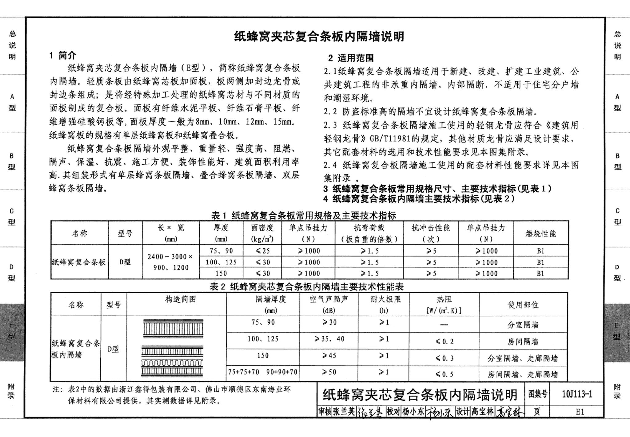 J111～114--内隔墙建筑构造（2012年合订本）