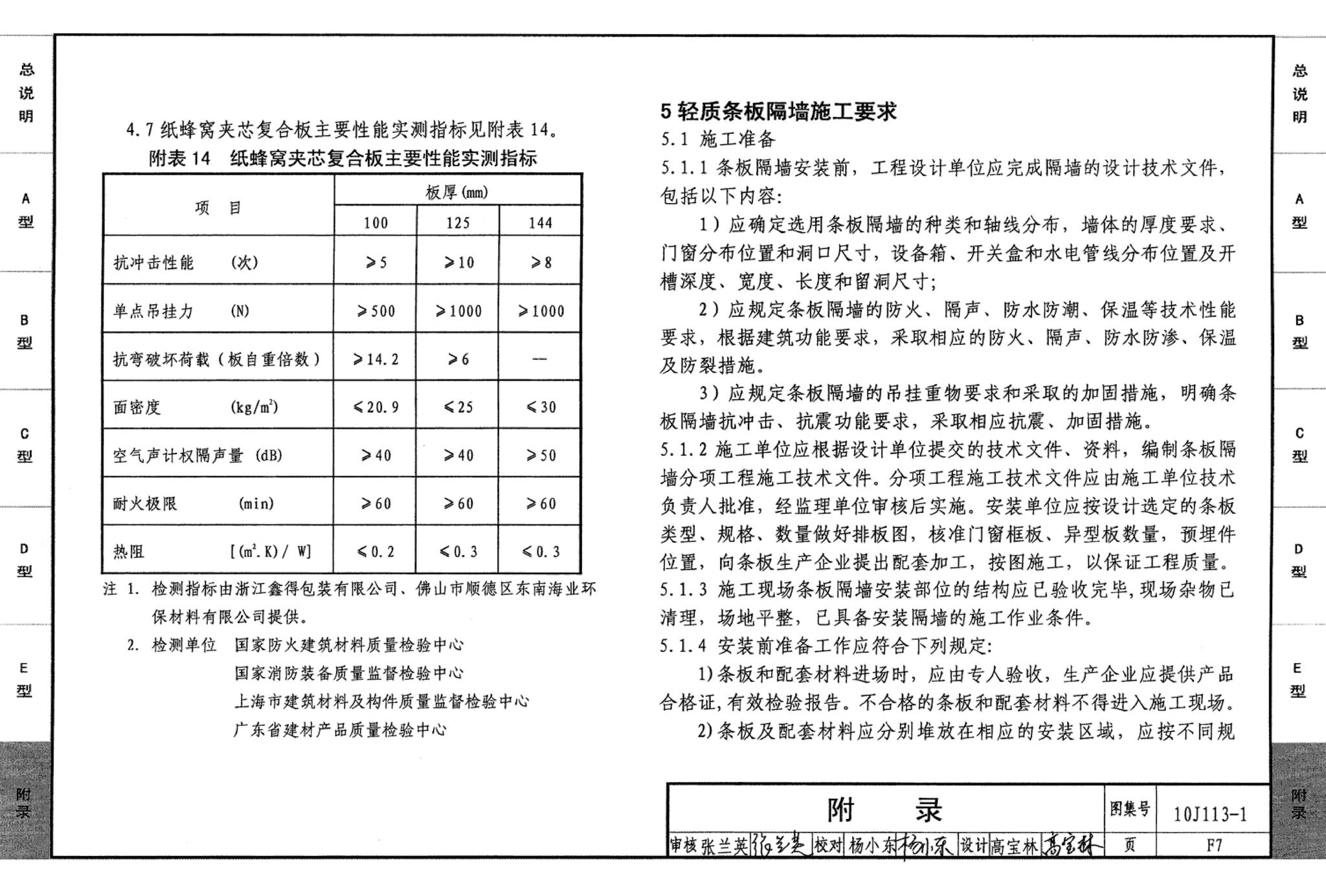 J111～114--内隔墙建筑构造（2012年合订本）