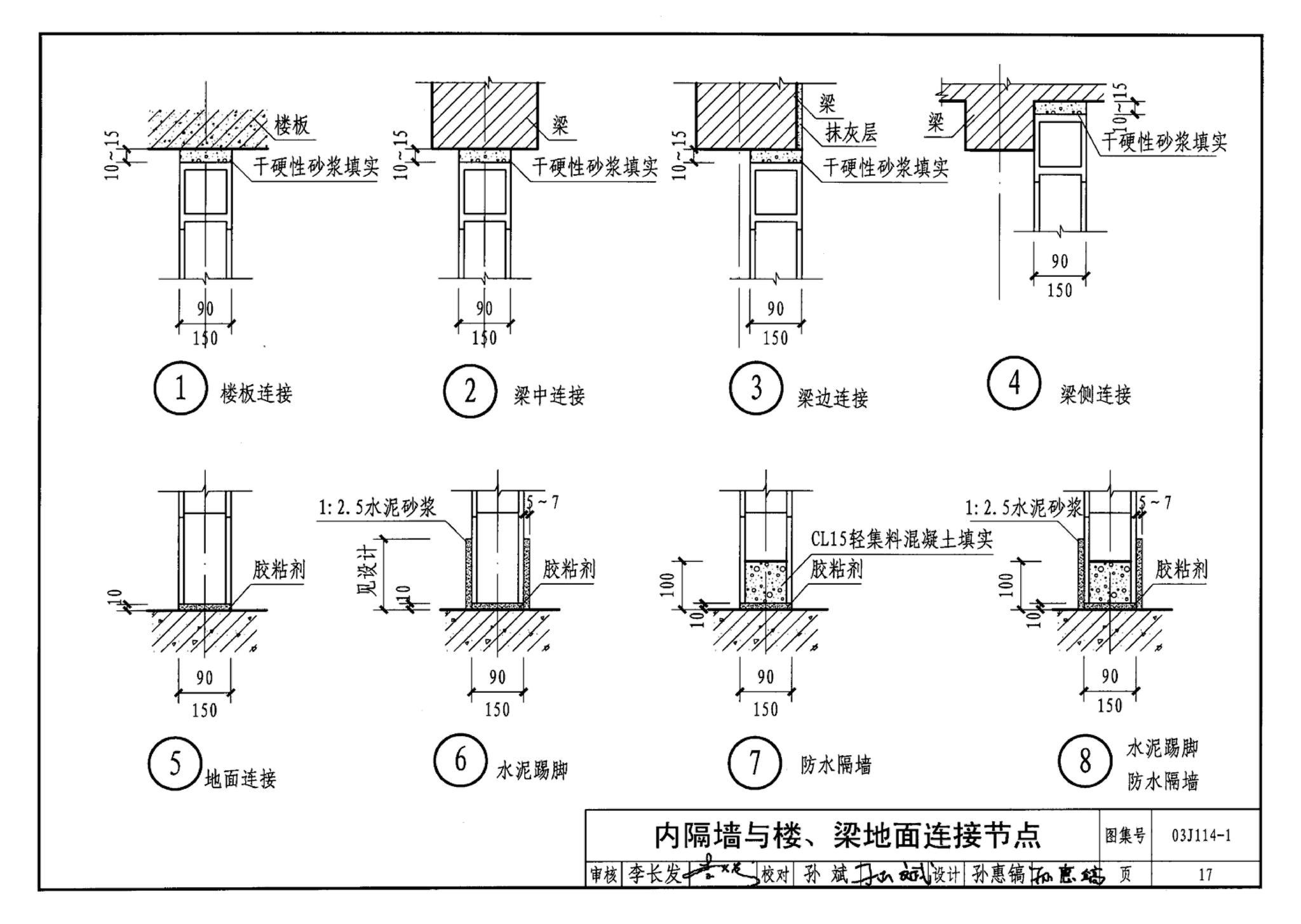 J111～114--内隔墙建筑构造（2012年合订本）