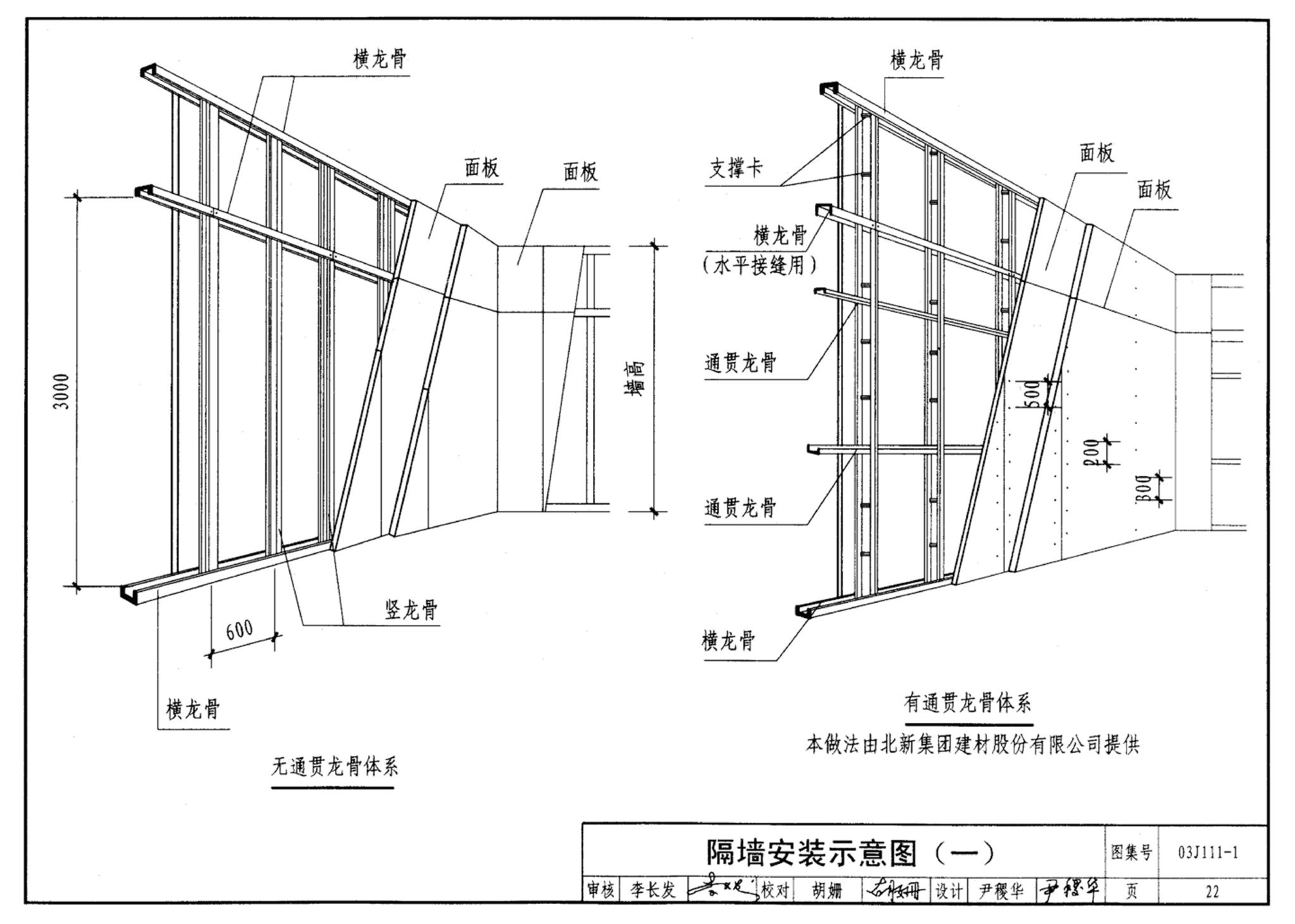 J111～114--内隔墙建筑构造（2012年合订本）