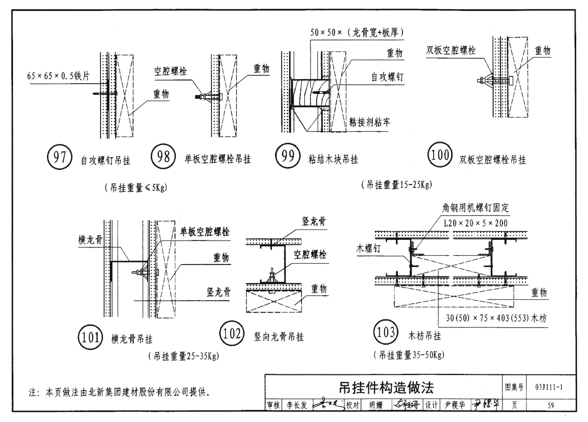 J111～114--内隔墙建筑构造（2012年合订本）